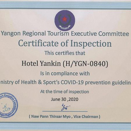 Hotel Yankin Yangon Extérieur photo